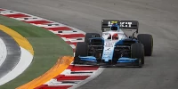 Foto zur News: Russell zwischenzeitlich auf P7: Härtester Tag in der Formel 1