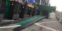 Foto zur News: Formel 1 in Mexiko: Siegerauto steht mit auf dem Podium