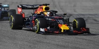 Foto zur News: Unterboden und Frontflügel kaputt: Verstappen trotzdem auf Podium