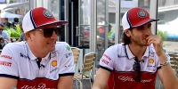 Foto zur News: Kimi Räikkönen: "Habe gewusst, dass Giovinazzi den Speed hat"