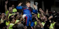 Foto zur News: Gasly nach Brasilien-Podium: Das war die "schlechteste Feier aller Zeiten"