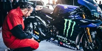 Foto zur News: "Ausrutscher": Heikler Moment bei Lewis Hamiltons MotoGP-Test
