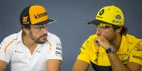 Foto zur News: Vor möglichem Ferrari-Wechsel: Alonso prophezeit Sainz eine &quot;große Zukunft&quot;