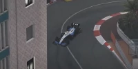 Foto zur News: #VirtualGP Monaco: Überlegener Russell-Sieg, fragwürdiges Spektakel