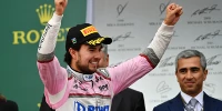 Foto zur News: Racing Point beeindruckt von Perez: Auch mit einem Rasenmäher schnell!