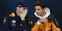 Foto zur News: Vor Teamduell mit Ricciardo: Norris holt sich Tipps von Verstappen