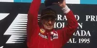 Foto zur News: Kanada 1995: Premieren-Sieger Jean Alesi weinte bereits vor dem Zieleinlauf
