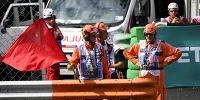 Foto zur News: Neue Abstandsregeln: F1-Streckenposten müssen umplatziert werden