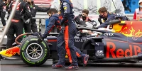 Foto zur News: Christian Horner: &quot;Max hat sich redlich bemüht, einen Crash zu bauen&quot;