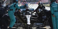 Foto zur News: Hamilton erklärt: Mercedes-Reifenabbau war &quot;noch nie zuvor so groß&quot;