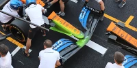 Foto zur News: Im Mercedes-Stil: McLaren probiert in Mugello neue Nase aus