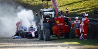 Foto zur News: Racing Point vermutet Wrackteil als Ursache für Stroll-Reifenschaden