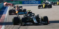Foto zur News: Schrecksekunde für Bottas: Biene knallte gegen das Visier