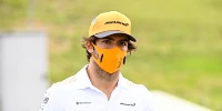 Foto zur News: &quot;Einfach lustig&quot;: Sainz kann über Witze zu seinem Ferrari-Wechsel lachen