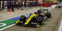 Foto zur News: Esteban Ocon vs. Daniel Ricciardo: Knapp vorbei ist auch daneben ...