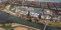 Foto zur News: Neuer Asphalt, angepasstes Layout: F1-Strecke in Melbourne erhält Update