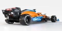Foto zur News: Warum der Mercedes-Stern am McLaren MCL35M fehlt
