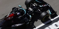 Foto zur News: Hamilton verpasst 100. Pole um 0,007 Sekunden: &quot;Ziemlich chaotische Session&quot;