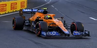 Foto zur News: Lando Norris kotzt über Strafversetzung ab: &quot;Das ist scheiße&quot;, &quot;unfair&quot;!