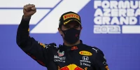 Foto zur News: Sergio Perez feiert &quot;besonders süßen&quot; Sieg: &quot;Genieße den Moment&quot;