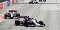 Foto zur News: Freude bei Alfa: Erster Punkt für Räikkönen, zweiter für das Team