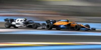 Foto zur News: Pierre Gasly und Lando Norris lachen über &quot;Idiot&quot;-Boxenfunk