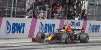 Foto zur News: Nur ein Reifen-Cut macht Sorge: Max Verstappen dominanter denn je