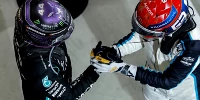 Foto zur News: Lewis Hamilton über Russell: Keine Angst vor neuer Rosberg-Situation