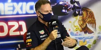 Foto zur News: Dürfte Perez in Mexiko vor Verstappen gewinnen? Horner macht wenig Hoffnung
