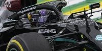 Foto zur News: F1-Training Brasilien: Lewis Hamilton zum Auftakt klar Schnellster