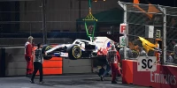 Foto zur News: Haas-Team in Abu Dhabi am Limit: Fahrer dürfen Freitag nichts riskieren