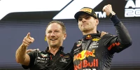 Foto zur News: Horner: Verstappens Titel &quot;wertvoller&quot;, weil er Hamilton besiegt hat