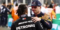 Foto zur News: Verstappen zieht den Hut vor Hamilton: &quot;Lewis ist ein toller Sportsmann&quot;