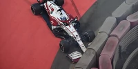 Foto zur News: Doppelausfall: Räikkönen und Giovinazzi verabschieden sich mit Defekten