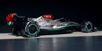 Foto zur News: Mercedes erklärt: Darum ist der W13 für die F1 2022 wieder Silber