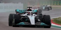 Foto zur News: Russell verwundert: Warum hat denn keiner eher Slicks probiert?