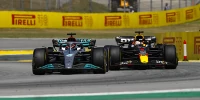 Foto zur News: War George Russells Manöver gegen Max Verstappen zu hart?