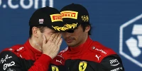 Foto zur News: Sainz schwächelt: Charles Leclerc erwartet keine Teamorder von Ferrari