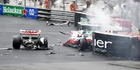 Foto zur News: Mick Schumacher: Wieder Bangen nach Unfall mit zerissenem Chassis