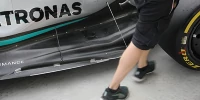Foto zur News: Wegen Unterbodenstrebe: Alpine droht Mercedes mit Protest!