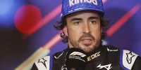 Foto zur News: Alonso nach P2 verirrt: Zum falschen Medientermin gegangen!