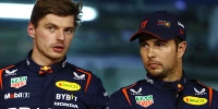 Foto zur News: Verstappen vs. Perez: "Die misstrauen einander richtig"