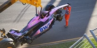 Foto zur News: Harter Crash der beiden Alpine-Franzosen: Gasly entgeht Rennsperre!