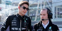 Foto zur News: Neuer Asphalt in Baku: George Russell hofft auf Bodenwellen