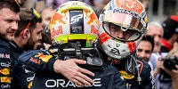 Foto zur News: Verstappen &amp; Perez: Ist wirklich alles so friedlich, wie sie sagen?
