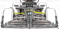 Foto zur News: Formel-1-Technik: Weitere Details zum Mercedes-Update in Monaco