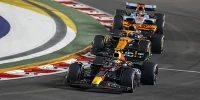 Foto zur News: Strafe nach "Divebomb": Sergio Perez schießt Albon aus den Punkten