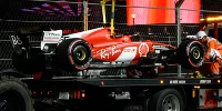 Foto zur News: Kommissare urteilen: Carlos Sainz darf Unfallteile nicht straffrei wechseln