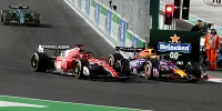 Foto zur News: Max Verstappen gibt zu: Strafe nach Startvorfall mit Leclerc berechtigt
