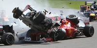 Foto zur News: Romain Grosjean: Darum kam es zum Unfall in Spa 2012 und der Sperre